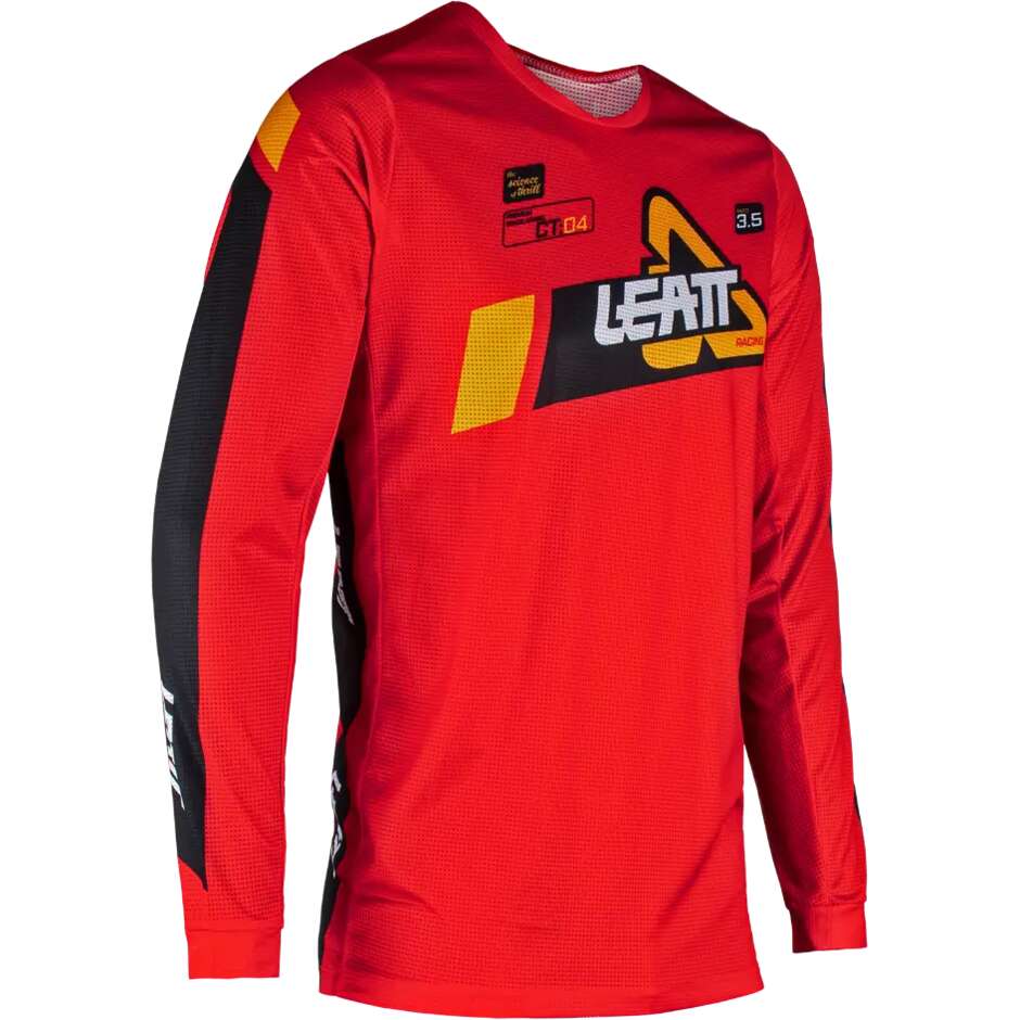 Leatt RIDE KIT 3.5 MINI Rot Motocross Komplett Junge