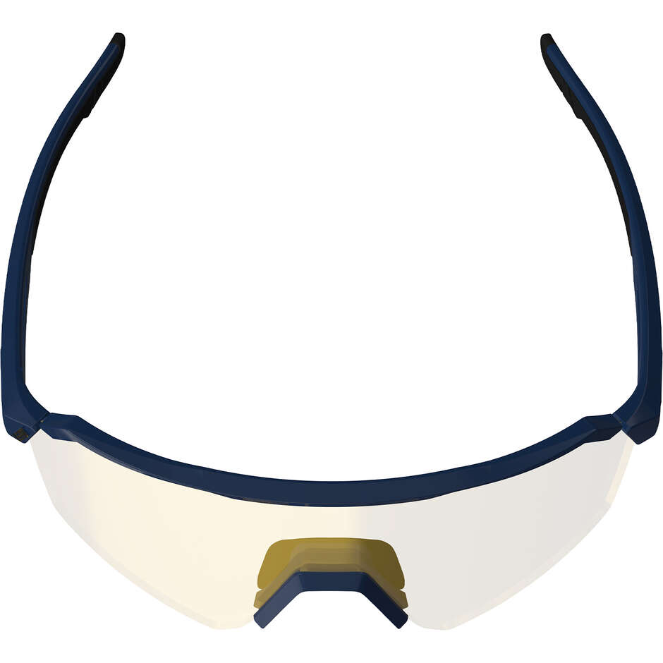 Leatt RideViz Lite Glasses Blue Iriz Cryztal Small Blue (Platinum 30%)