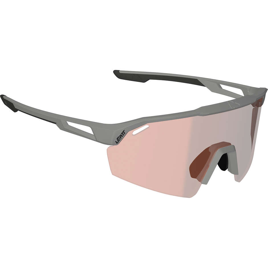 Leatt SpeedViz Lite Cryztal Sunglasses Medium-Large Cryztal Grey (Pink 74%)
