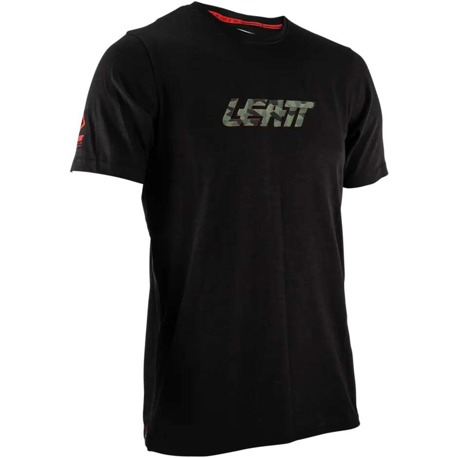Leatt T-SHIRT CAMO Black