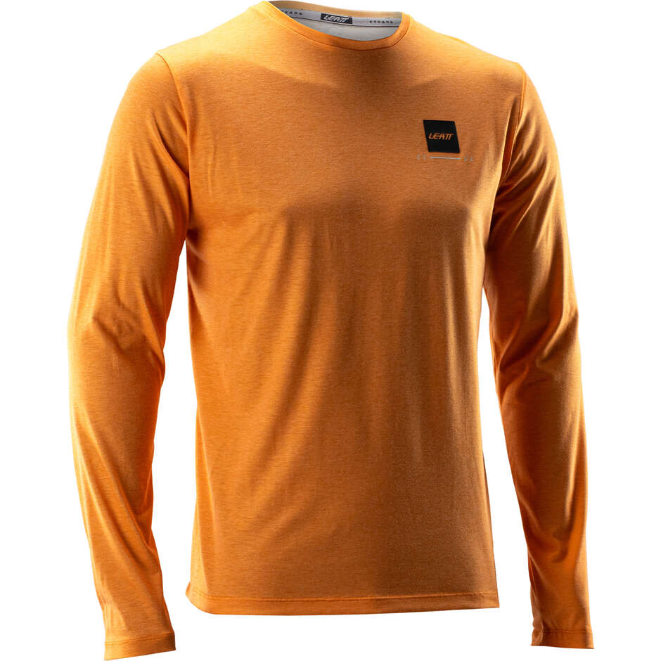 Leatt Tecnica MTB Gravity 3.0 Langarmtrikot – Atmungsaktiv für Enduro und Trail Gelb