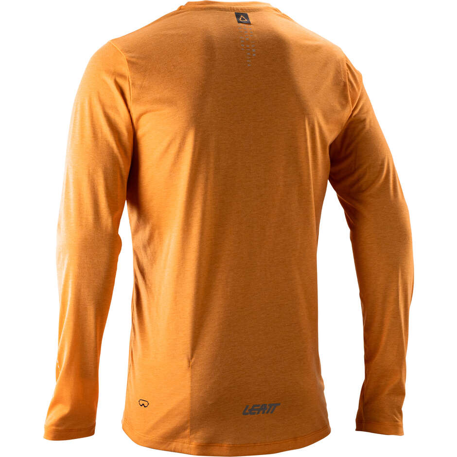 Leatt Tecnica MTB Gravity 3.0 Langarmtrikot – Atmungsaktiv für Enduro und Trail Gelb
