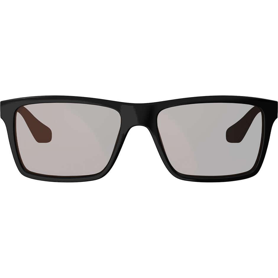 Leatt TheViz Sierra Polarized Glasses Black/Silver (Brown/Silver 20%)