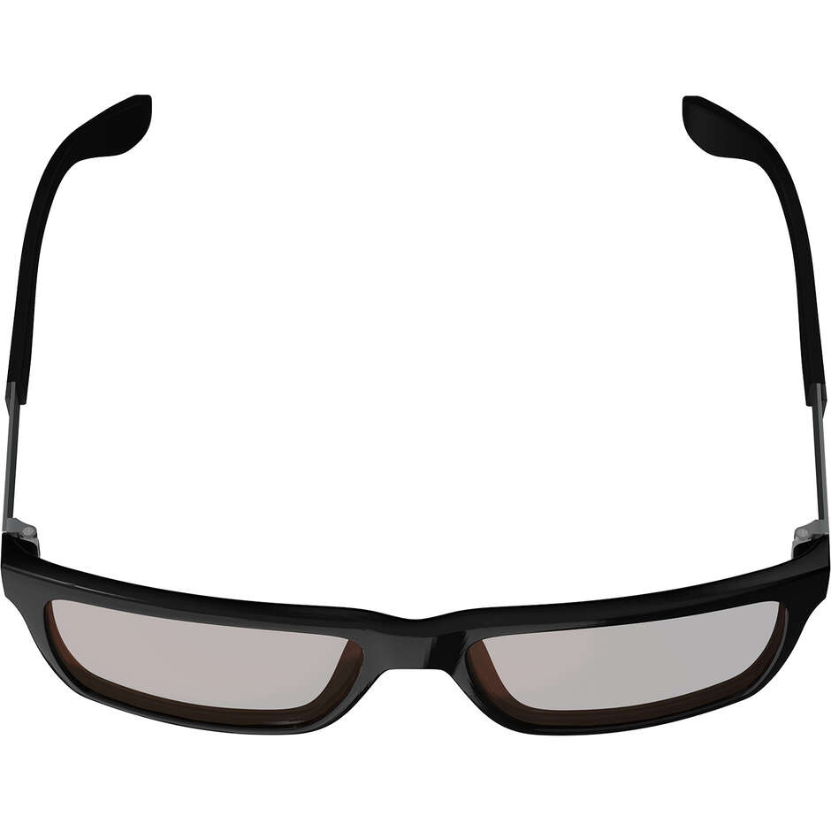 Leatt TheViz Sierra Polarized Glasses Black/Silver (Brown/Silver 20%)