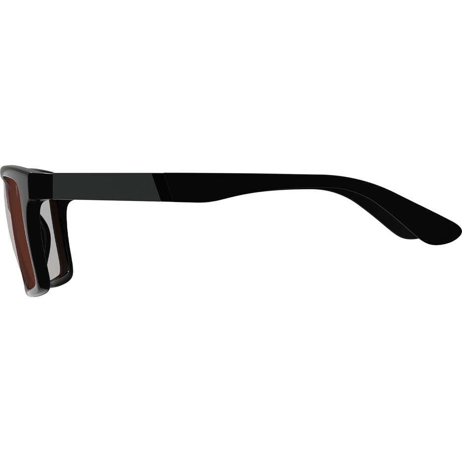 Leatt TheViz Sierra Polarized Glasses Black/Silver (Brown/Silver 20%)