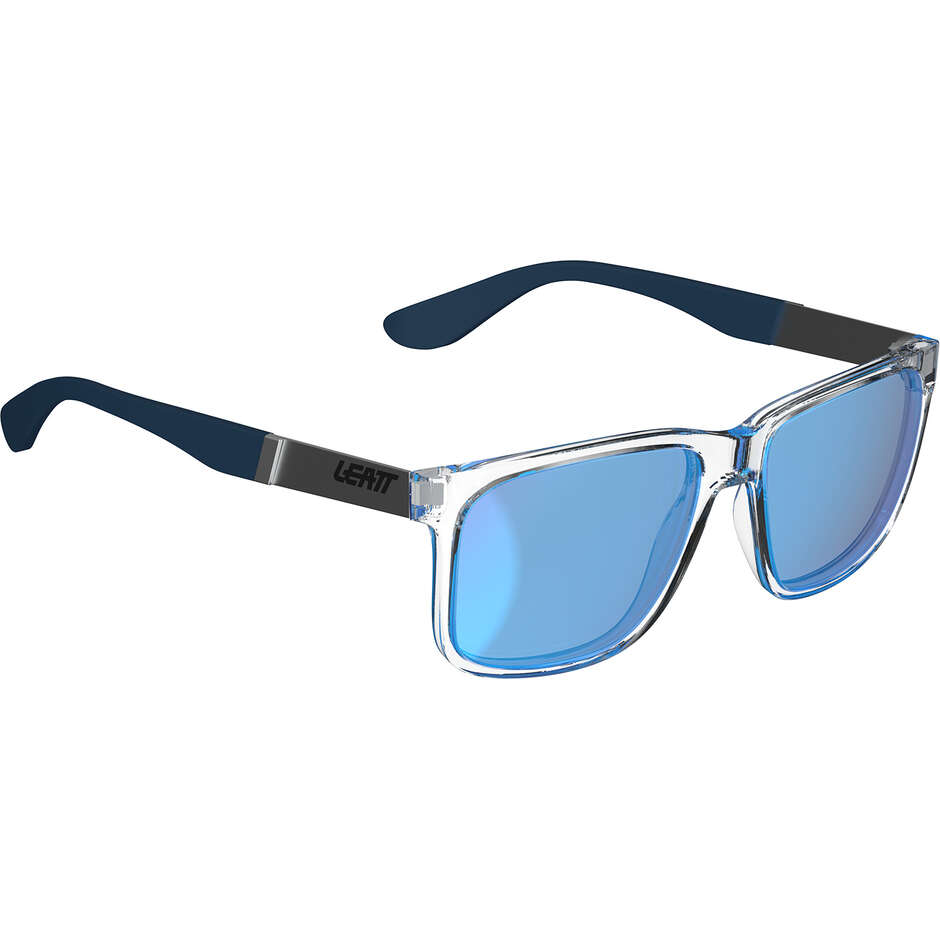 Leatt TheViz Sierra Polarized Glasses Blue/Silver (Blue 14%)