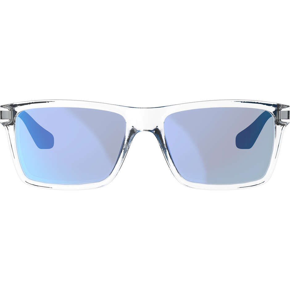 Leatt TheViz Sierra Polarized Glasses Blue/Silver (Blue 14%)