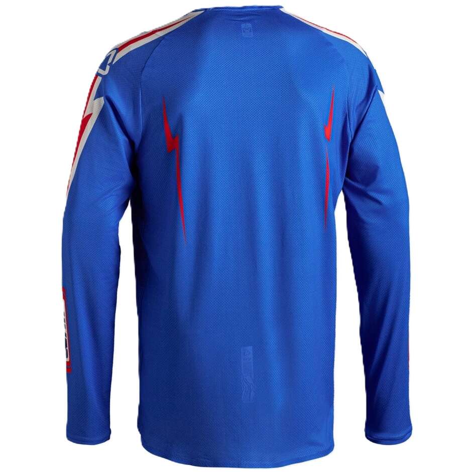 Leatt V27 4.5 Junior Moto Jersey Blau