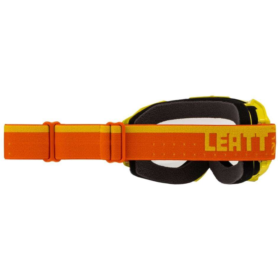 Leatt VELOCITY 4.5 CITRUS CLEAR 83VLT Yellow Moto Cross Mask