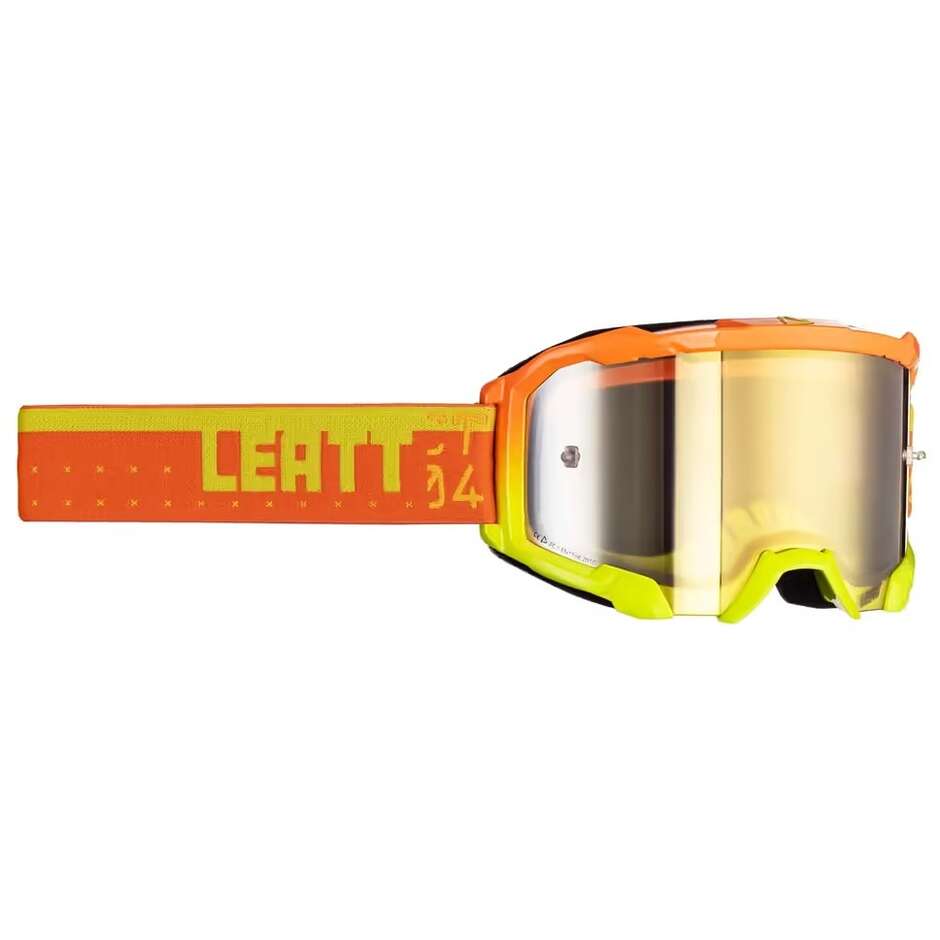 Leatt VELOCITY 4.5 CITRUS Iriz Bronze Cross Enduro Motorcycle Goggles