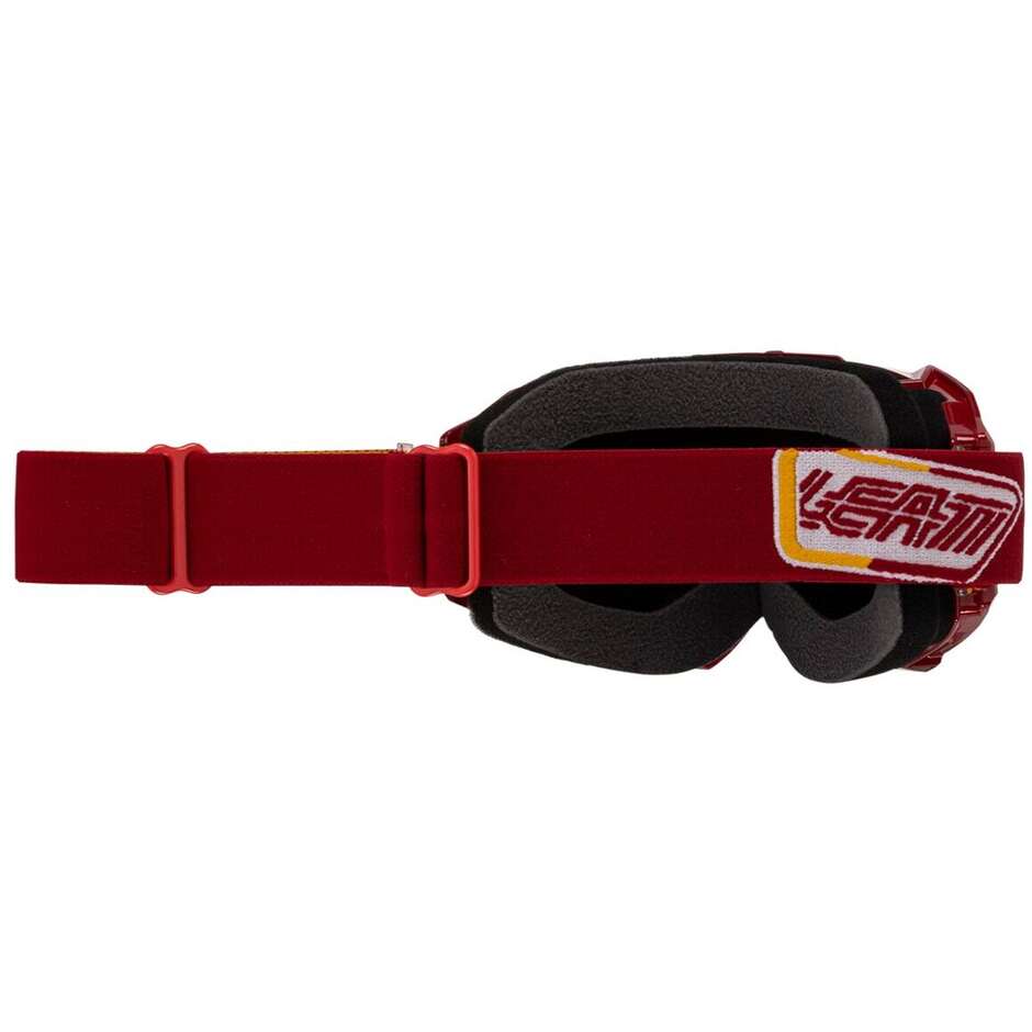 Leatt VELOCITY 4.5 IRIZ RUBY BRONZE 68VLT Red Motocross Mask