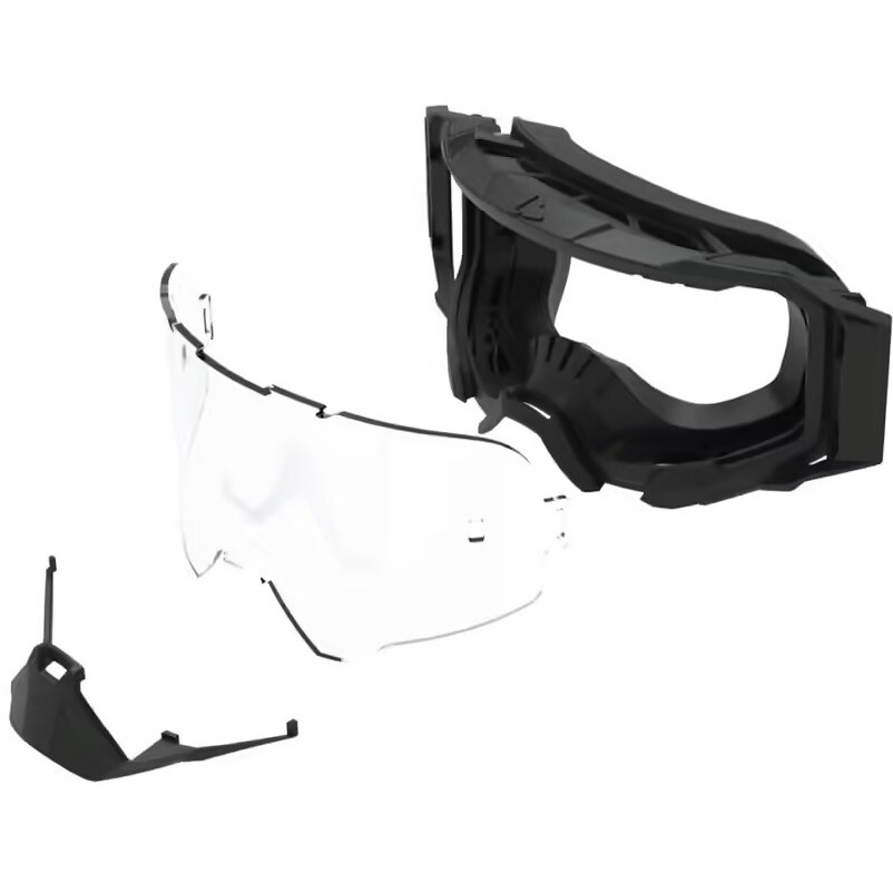 Leatt VELOCITY 5.5 AQUA Cross Enduro Motorradbrille Hellgrau