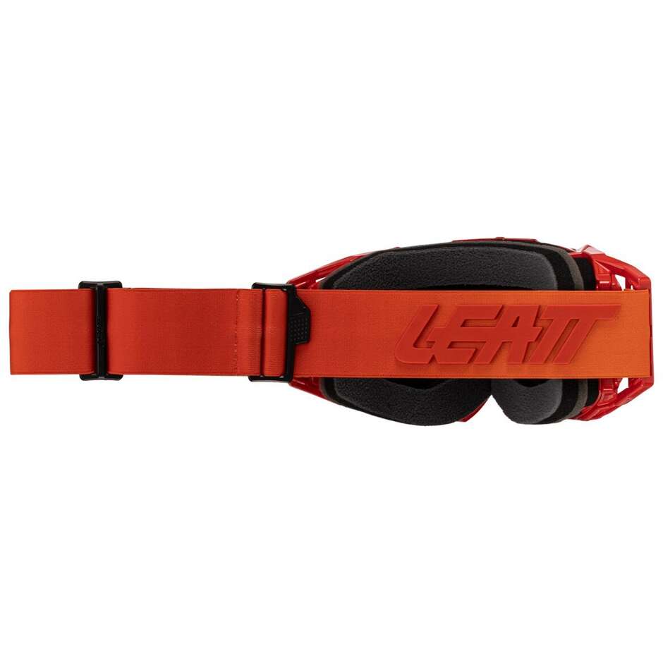 Leatt VELOCITY 5.5 IRIZ FLAME BRONZE 68VLT Orange Motocross-Maske