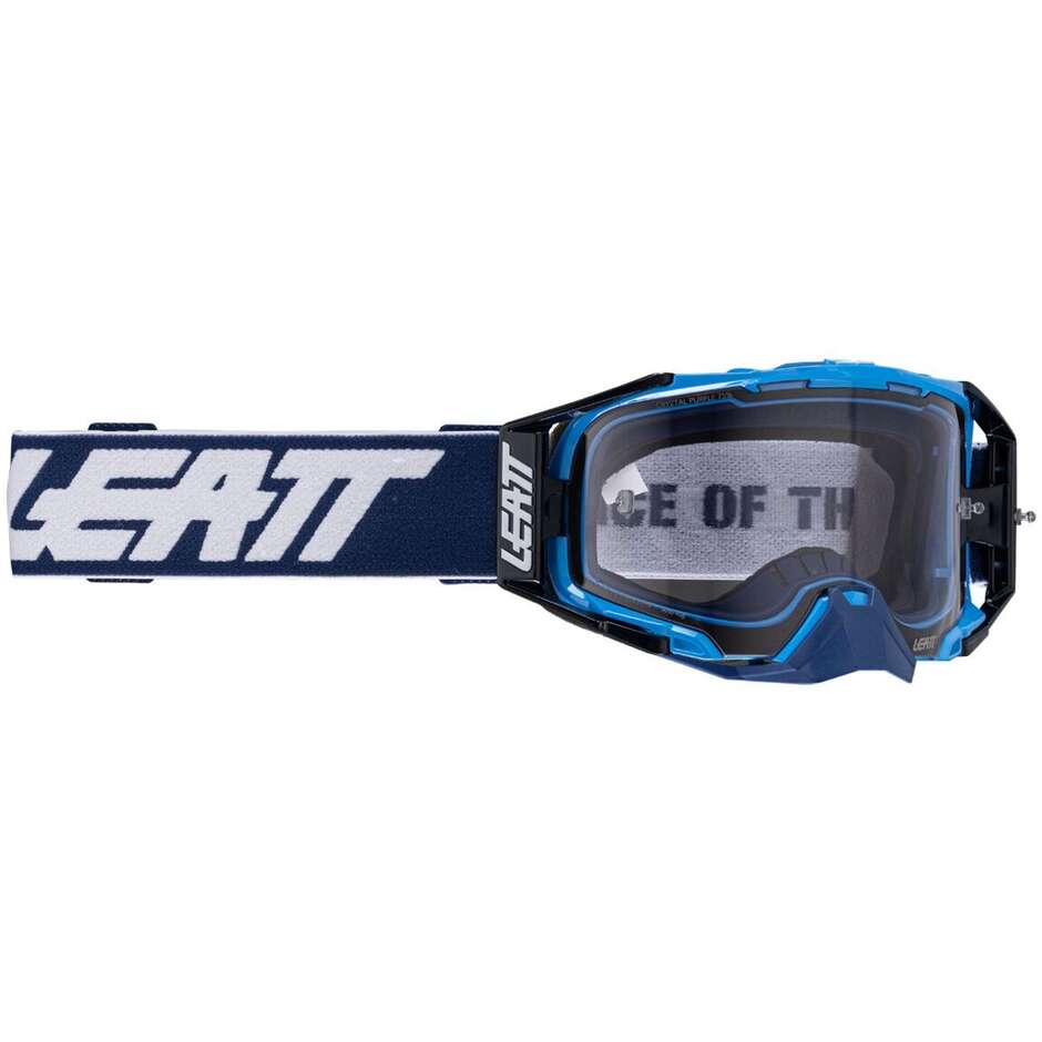 Leatt VELOCITY 6.5 CRYZTAL BLUE PURPLE 75VLT Blaue Cross-Moto-Maske