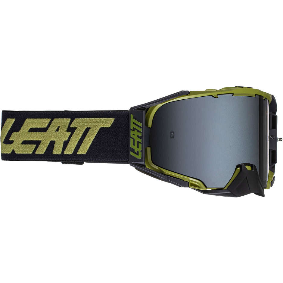 Leatt Velocity 6.5 Desert Sand / Lime Platinum Cross Enduro Motorcycle Goggles
