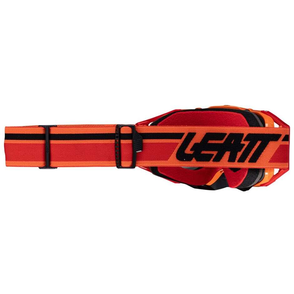 Leatt VELOCITY 6.5 FLAME CLEAR 83VLT Orange Motocross-Maske