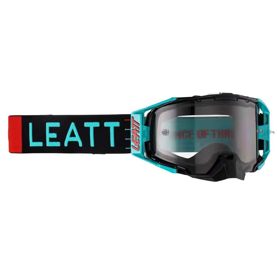 Leatt VELOCITY 6.5 FUEL Cross Enduro Motorradbrille Hellgrau