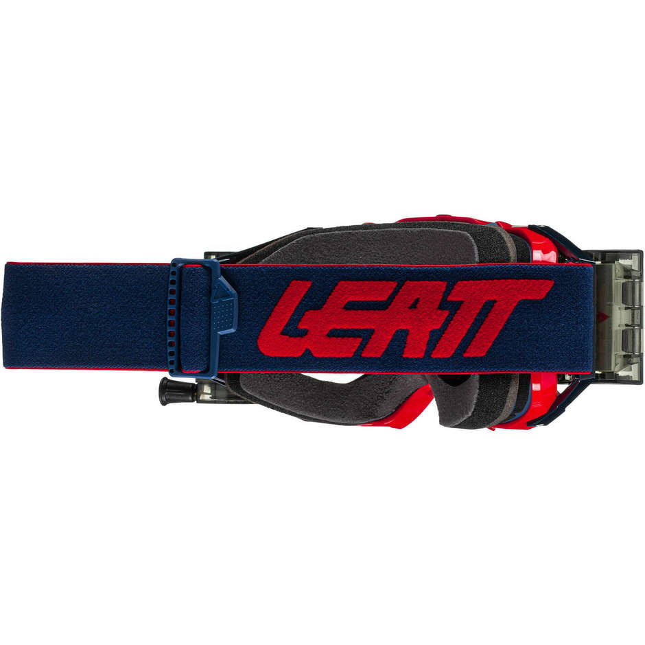 Leatt Velocity 6.5 Roll-Off Red Blue Moto Cross Enduro Goggles
