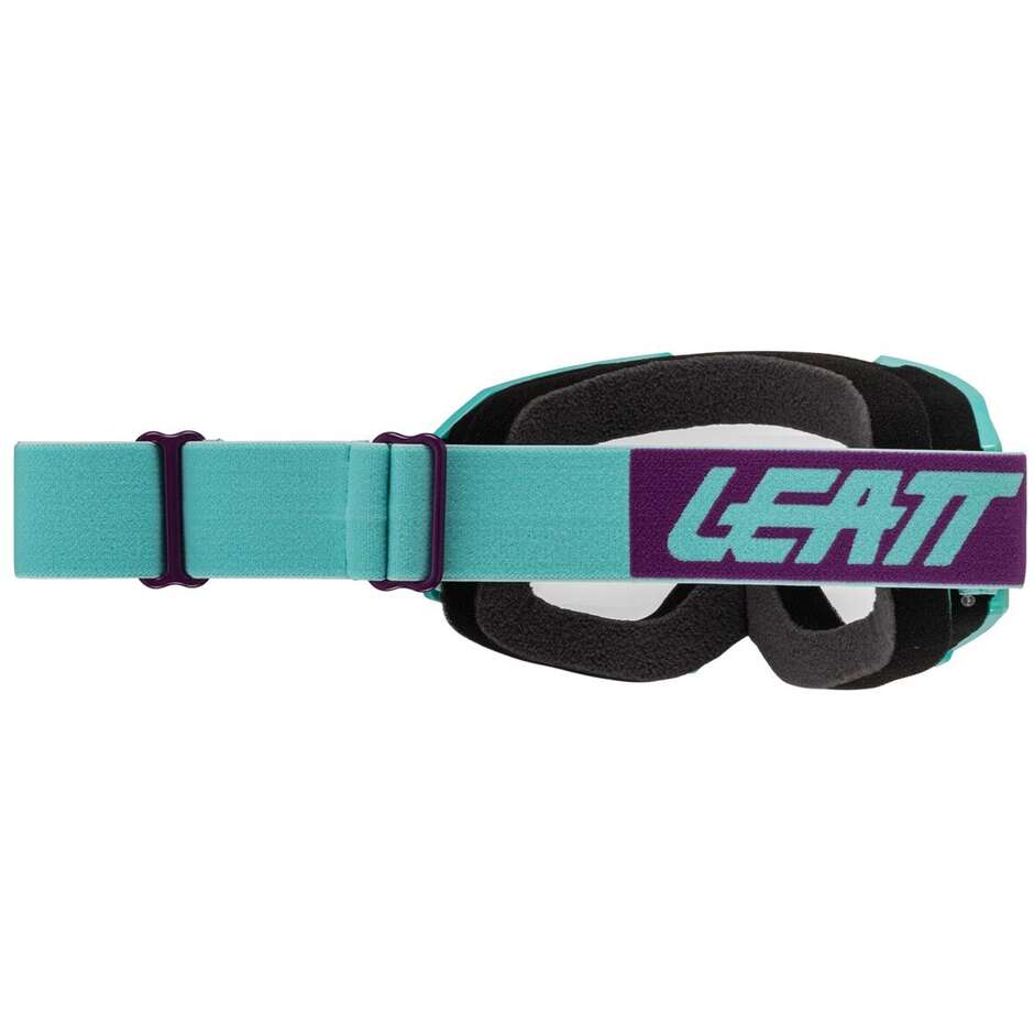 Leatt VIZION 2.5 AQUA CLEAR 90VLT Motocross Mask Blue