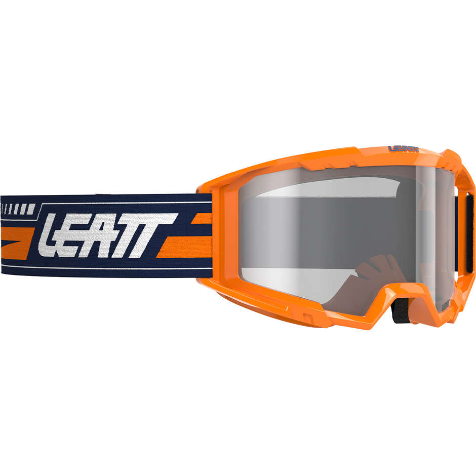 Leatt VIZION 3.5 IRIZ ORANGE SILVER 35VLT Orange Motocross-Maske