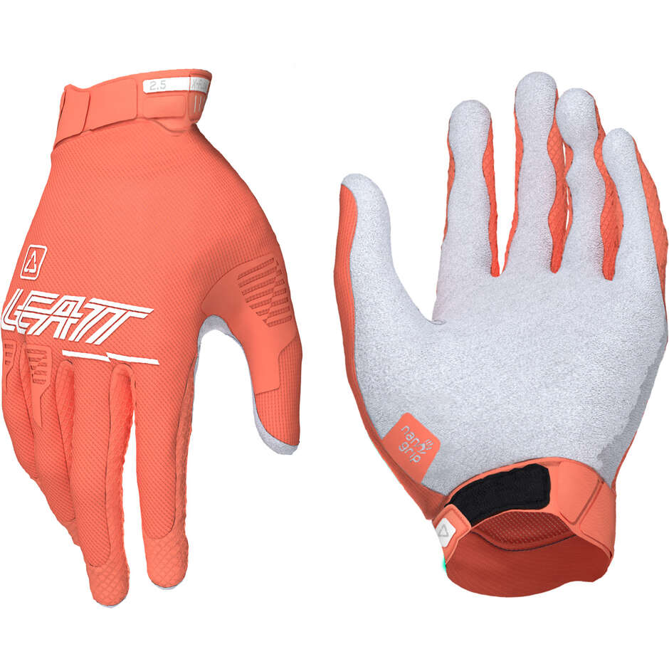 Leatt Women's 2.5 X-Flow Motorcycle Glove, Pink