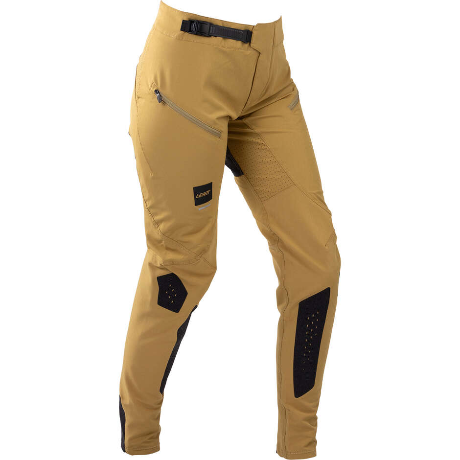 Leatt Women's Gravity 3.0 MTB Pants - Durable for Enduro and Trail Brown