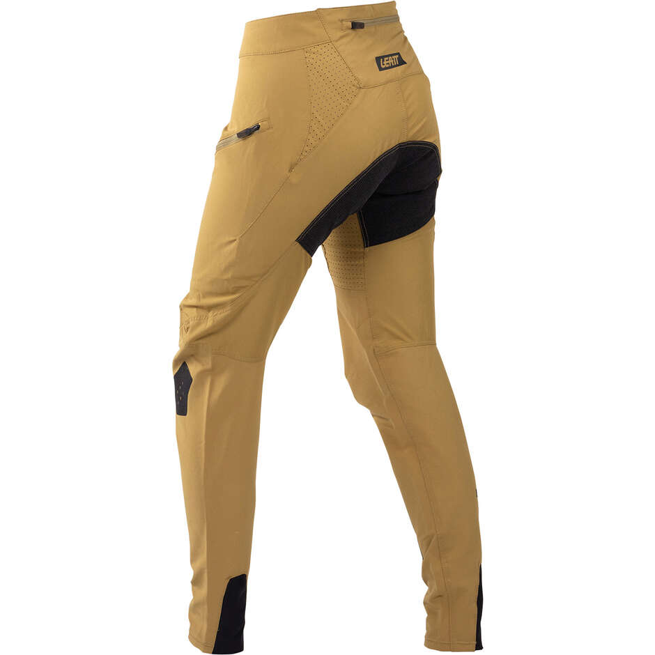 Leatt Women's Gravity 3.0 MTB Pants - Durable for Enduro and Trail Brown