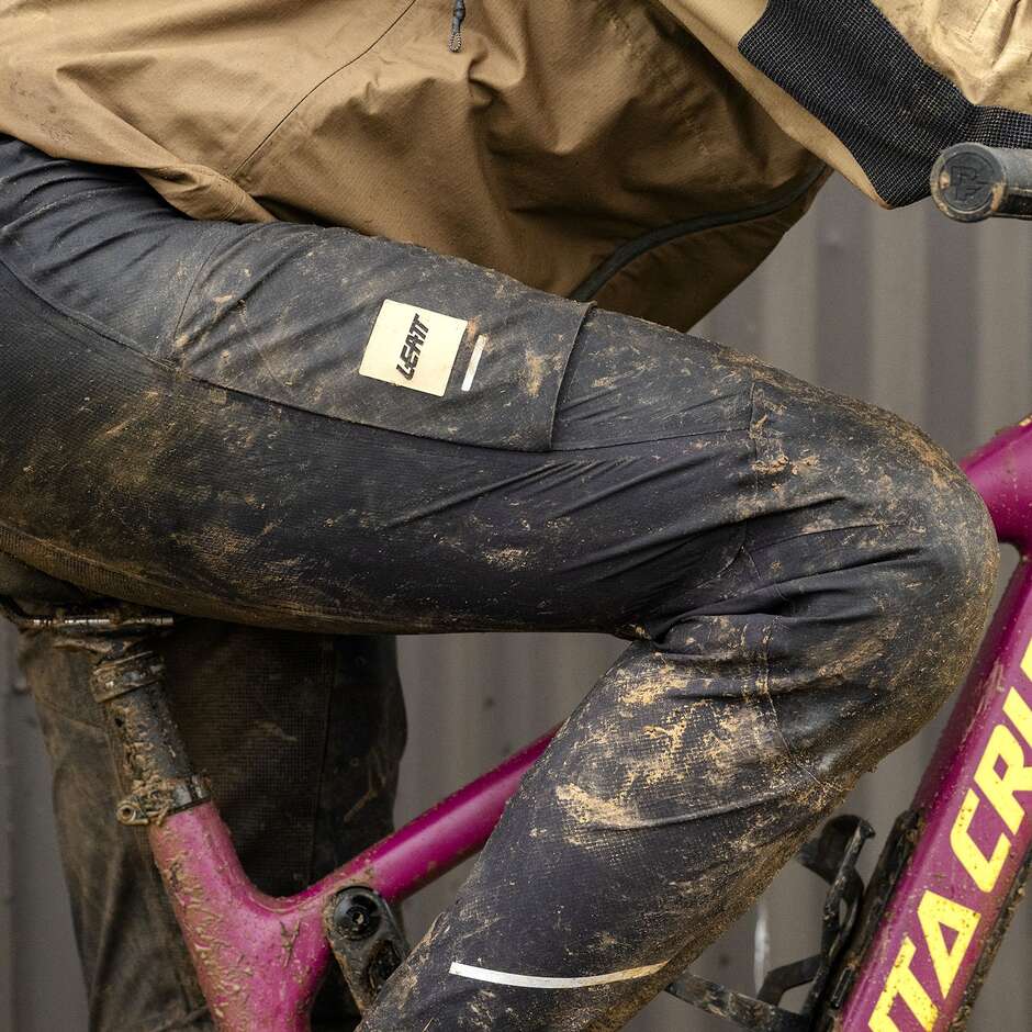 Leatt Women's MTB Hydradri 3.0 Pants - Waterproof and Breathable Black
