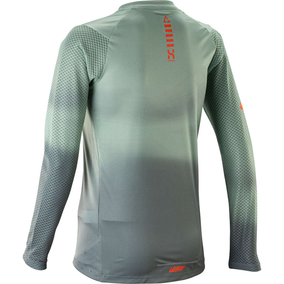Leatt Women's Technical Long Sleeve MTB Trail 3.0 Jersey - Trail and All-Mountain Green