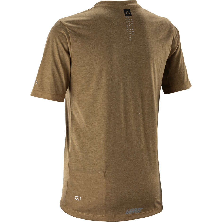 Leatt Women's Technical MTB Gravity 3.0 Jersey - Breathable for Enduro and Trail Brown