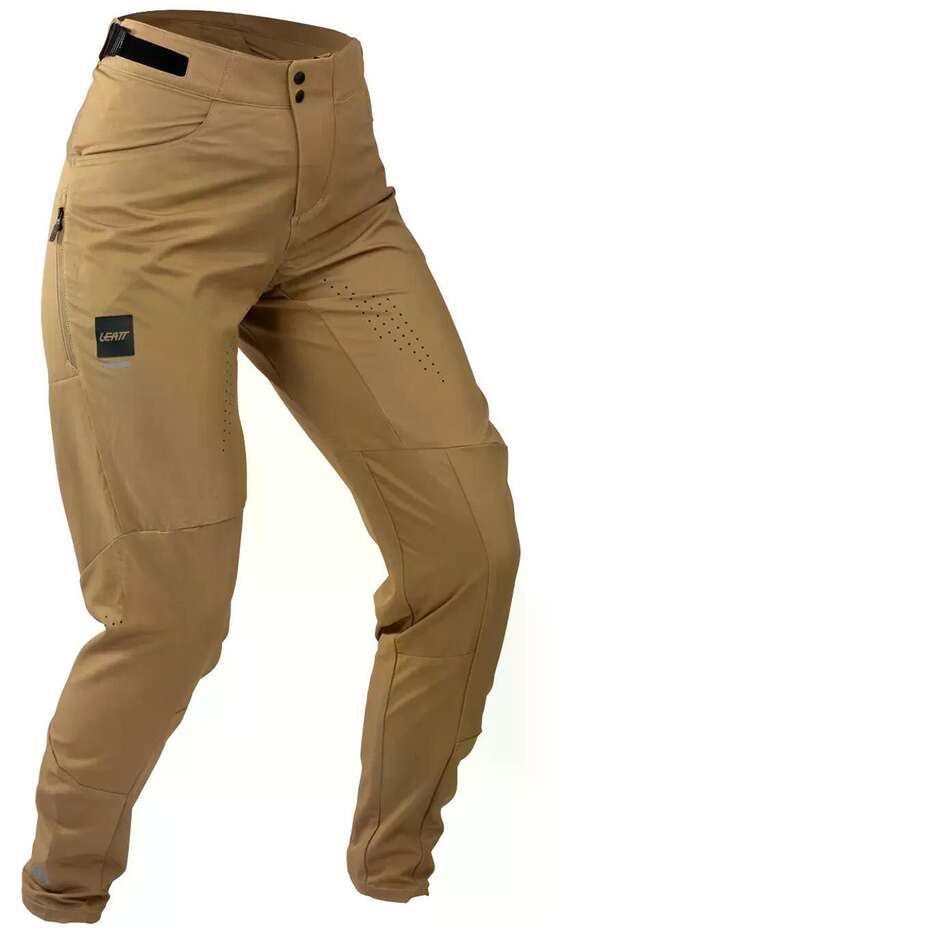 Leatt Women's Technical MTB Trail 2.0 Pants - Lightweight Trail and Hiking Pants Brown
