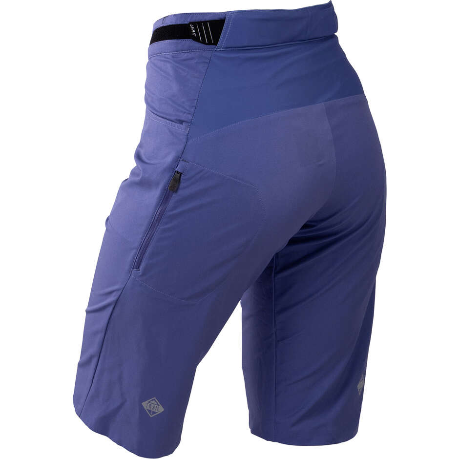 Leatt Women's Technical MTB Trail 2.0 Shorts - Trail and Hiking Blue