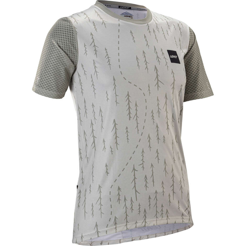 Leatt Women's Tecnica MTB Trail 3.0 Jersey - Breathable Trail and All-Mountain White