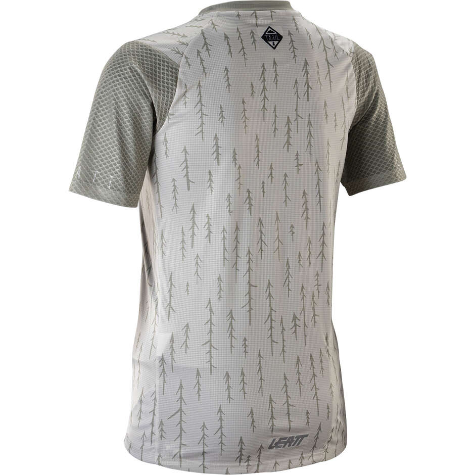 Leatt Women's Tecnica MTB Trail 3.0 Jersey - Breathable Trail and All-Mountain White