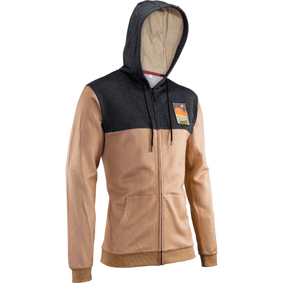 Leatt ZIP HOODIE PREMIUM Yellow