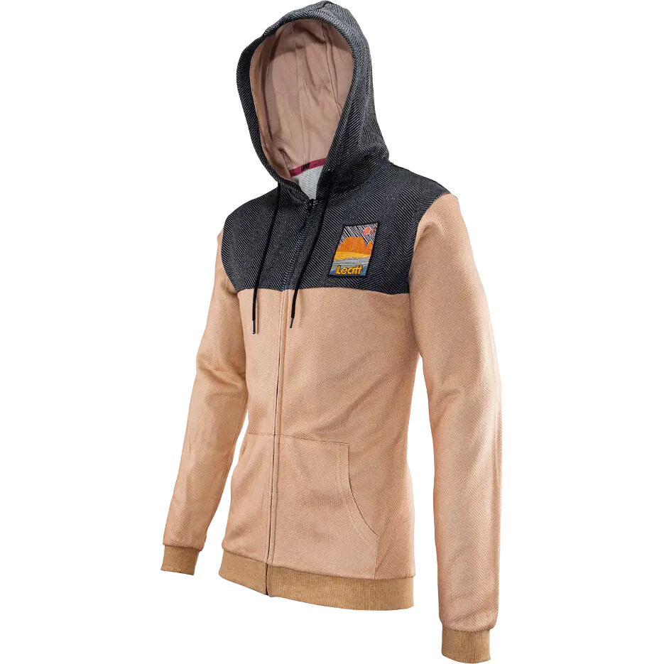 Leatt ZIP HOODIE PREMIUM Yellow