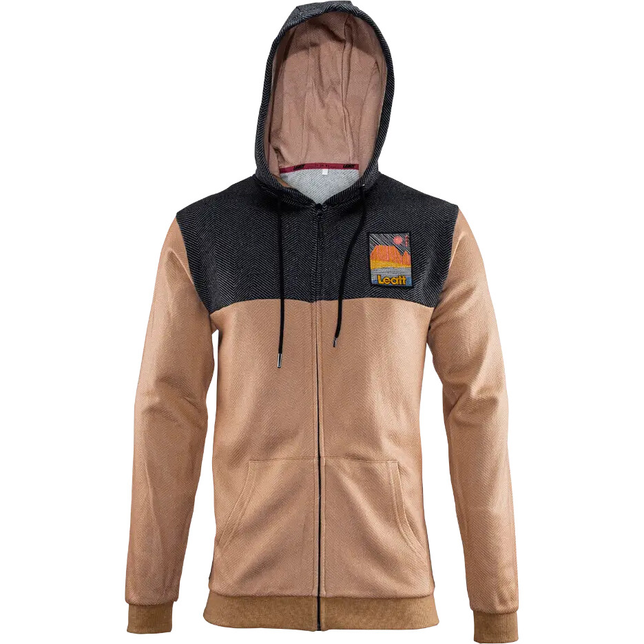 Leatt ZIP HOODIE PREMIUM Yellow