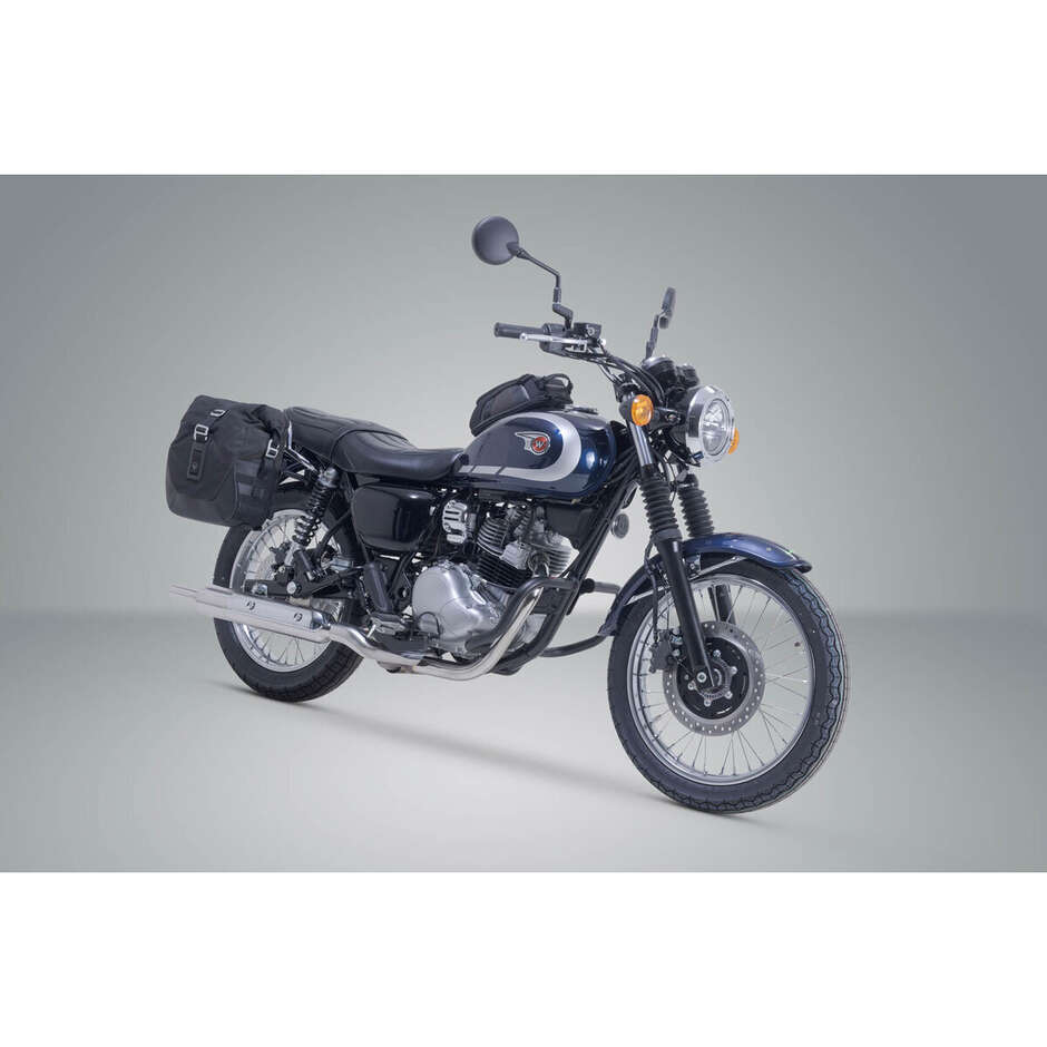 Legend Gear Sist Noir Sw-Motech BC.HTA.08.302.20100 Pour Kawasaki W230 (24-)