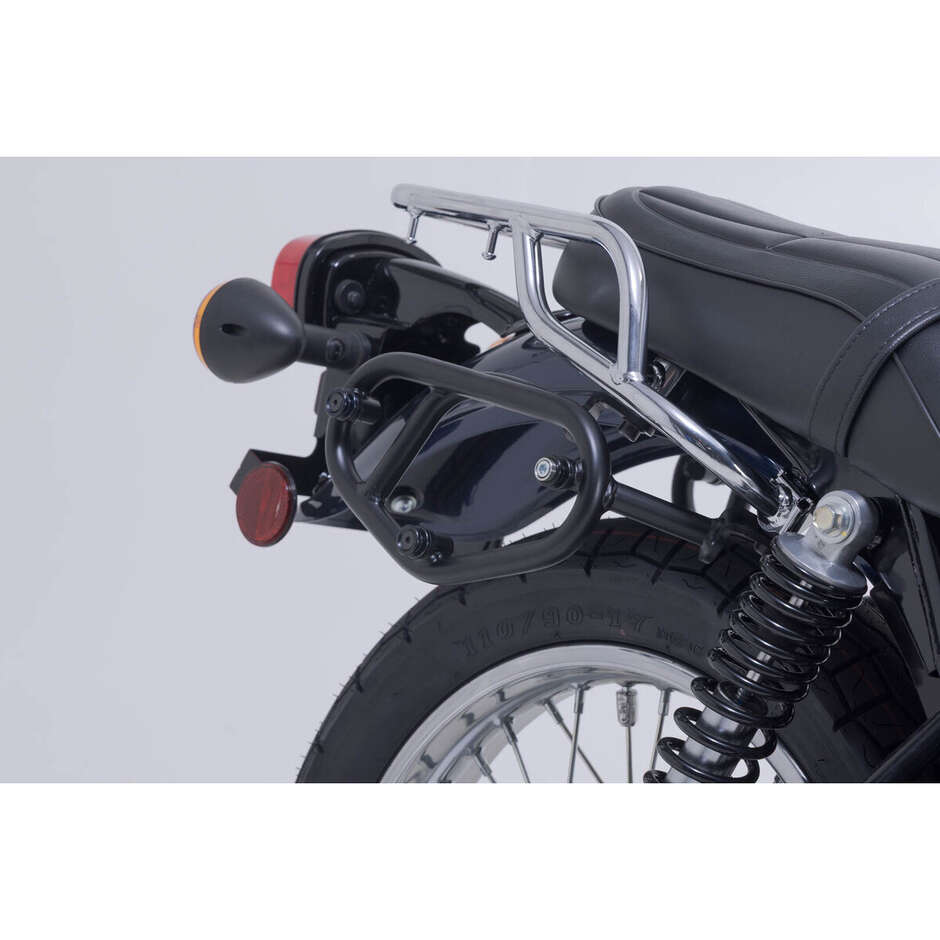Legend Gear Sist Noir Sw-Motech BC.HTA.08.302.20100 Pour Kawasaki W230 (24-)