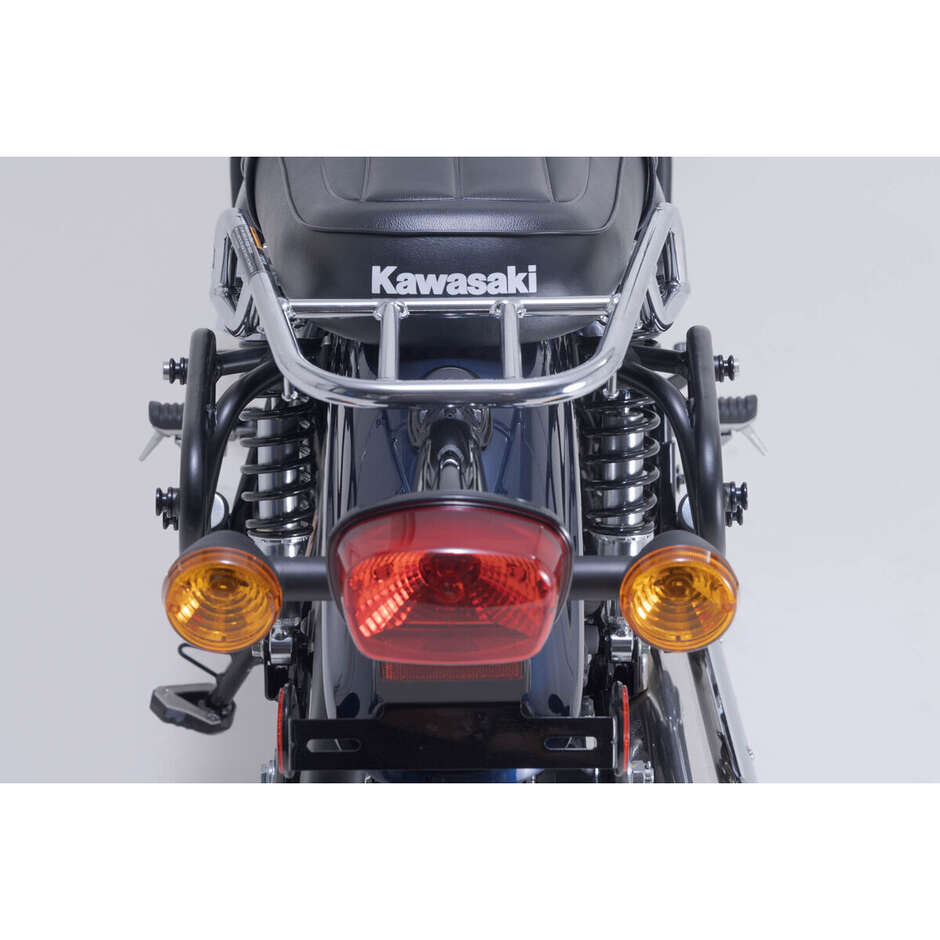 Legend Gear Sist Noir Sw-Motech BC.HTA.08.302.20100 Pour Kawasaki W230 (24-)