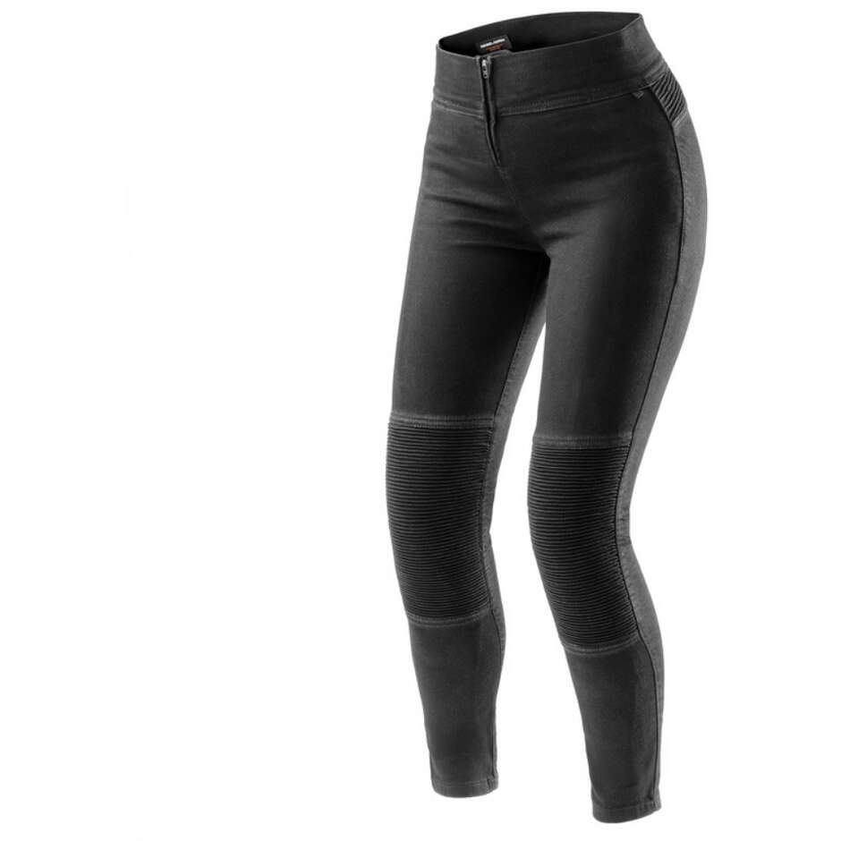 Leggins Moto Donna Rebelhorn CHICA Nero L30