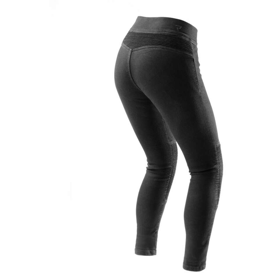 Leggins Moto Donna Rebelhorn CHICA Nero L30