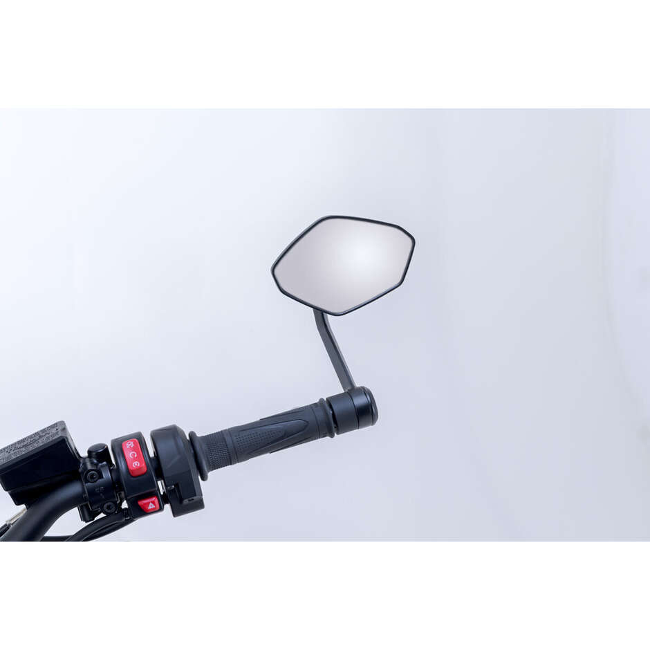 Lenkerenden-Motorradspiegel Sw-Motech MIR.11.842.10000 Für TRIUMPH Street Triple765 R (17-24); Speed Triple1050 (19-20); Trident660 (21-24); Speed Twin1200 (22-24)