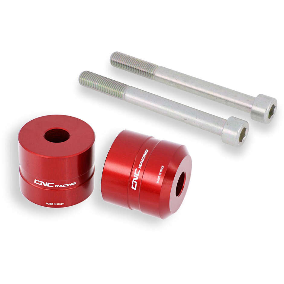 Lenkererhöhung RM253 H 30mm Ducati Multistrada CNC Racing Rot