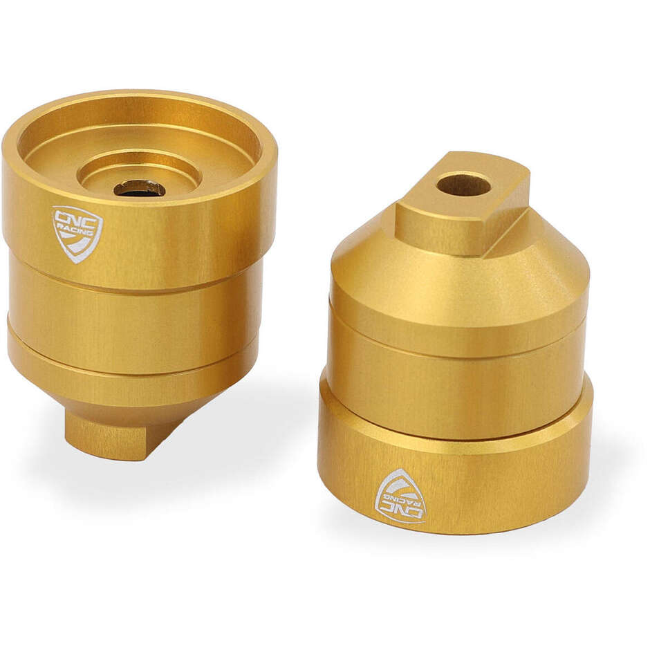 Lenkergewichte CM243 Moto Guzzi V85 TT CNC Racing Gold