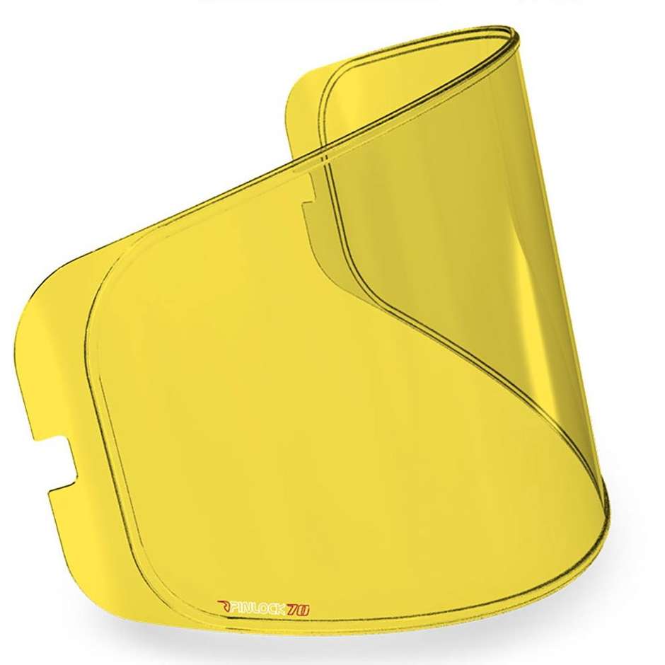 Lentille de casque MT Pinlock Max Vision DKS 155 pour visière jaune MT-V-09
