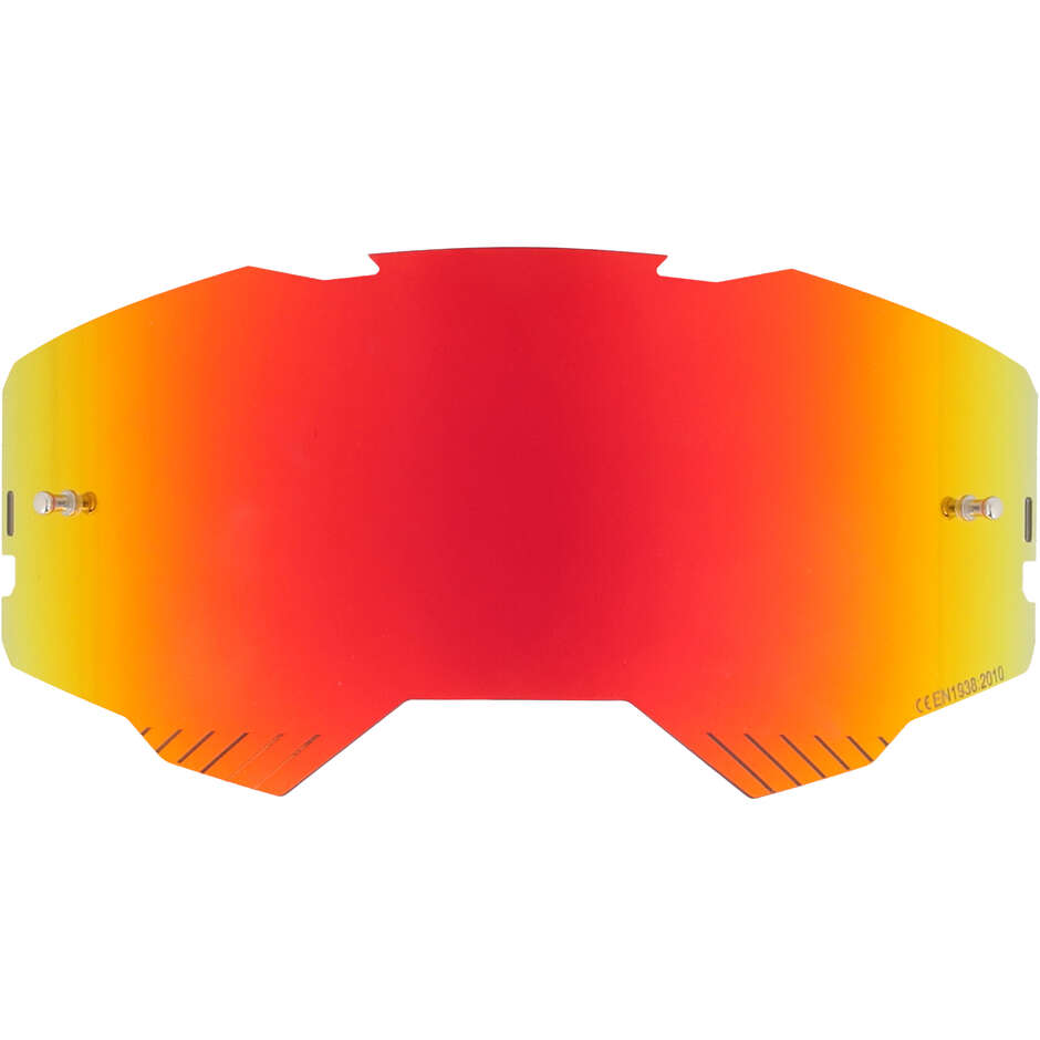 LENTILLE MIROIR pour masque VULCAN rouge