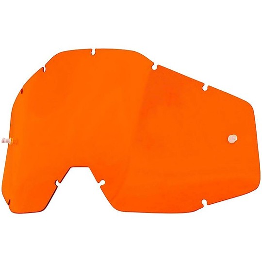 Lentille orange d'origine pour lunettes 100% Racecraft Accuri et Strata