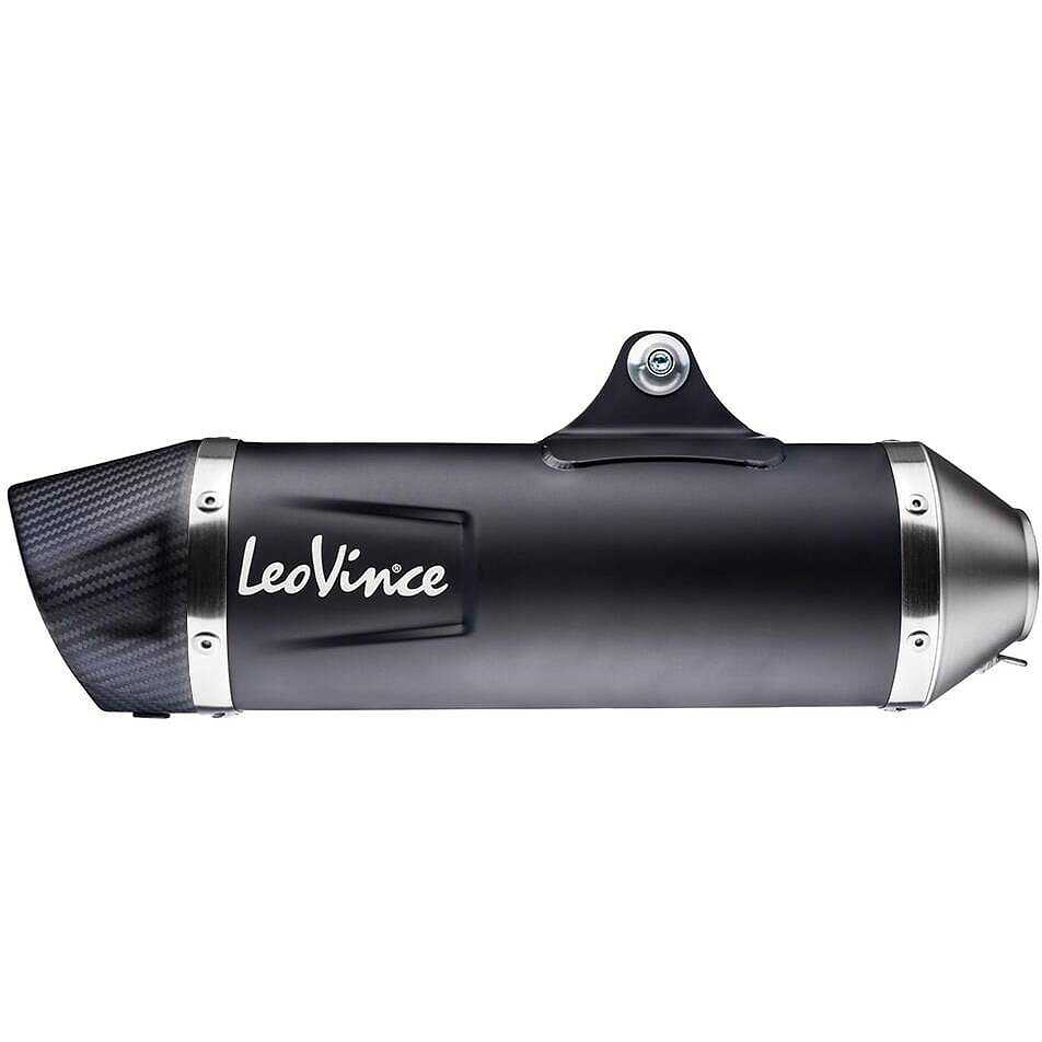monoha Leovince 14007 BLACK Slip-On Exhaust For KAWASAKI Z750 (07-14