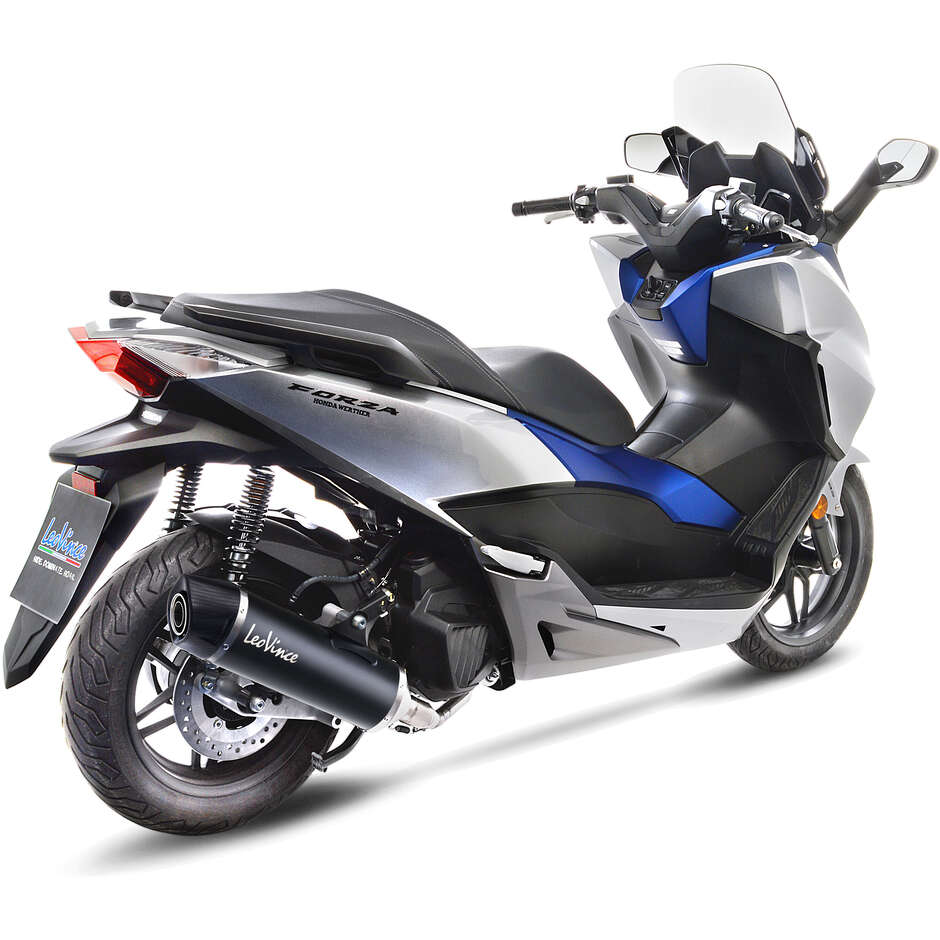 Leovince 14052K BLACK Full System Exhaust Specific For HONDA Forza125 (17-20)